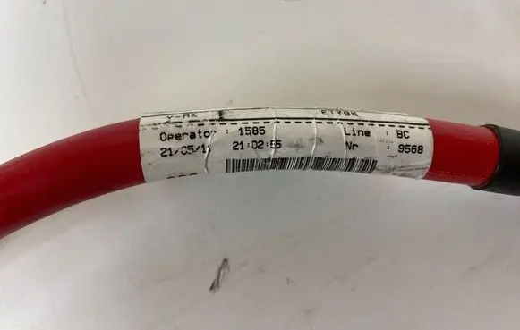 Jaguar XF X250 Positive cable (battery) 8X2T14300