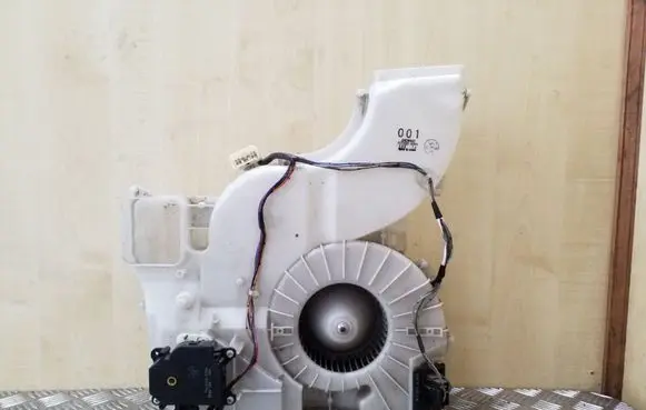 Interior heater climate box assembly