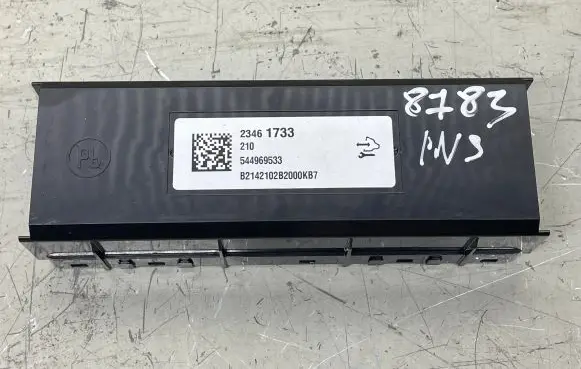Opel Insignia A Air conditioning/heating control unit 23461733