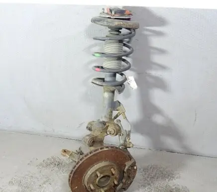 Front shock absorber with coil spring