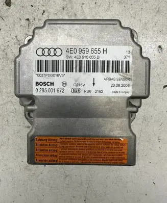 Audi A8 S8 D3 4E Airbag control unit/module 4E0959655H 4E0910655D 0285001672
