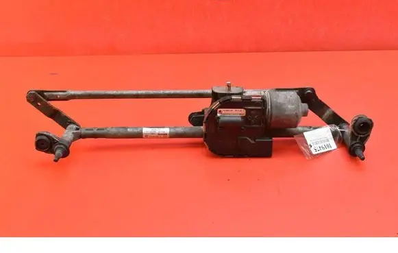 Front wiper linkage and motor