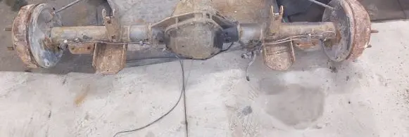 Rear axle beam