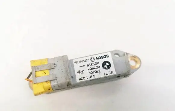 BMW X5 E53 Airbag deployment crash/impact sensor 65776911038 65.776911038