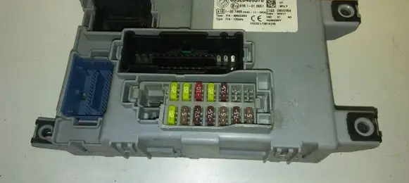 Fiat Panda II BSM Control unit 00520486370 28522950 97RI010651