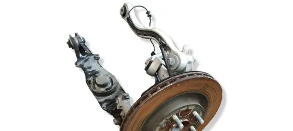 Rear wheel hub spindle/knuckle