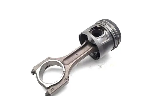 Piston with connecting rod