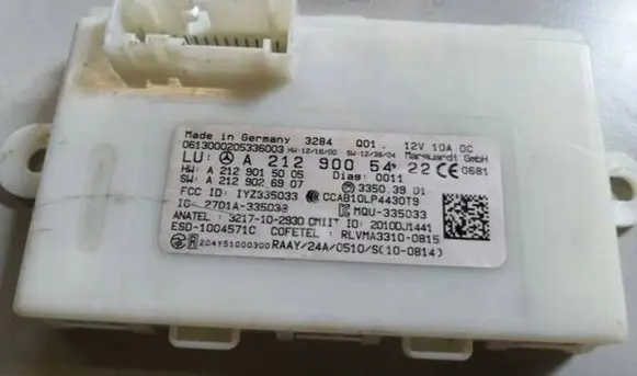 Keyless (KESSY) go control unit/module