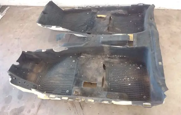 Audi A6 S6 C7 4G Front floor carpet liner 4G1863021F