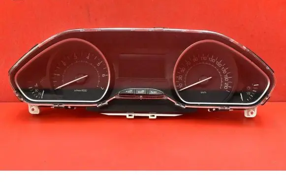 Peugeot 208 I Speedometer (instrument cluster) 9822621180