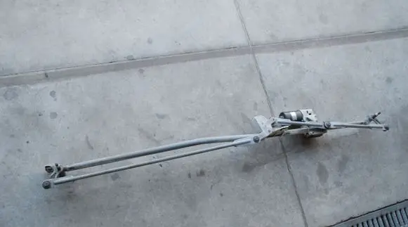 Citroen C4 II Front wiper linkage and motor 9687382580