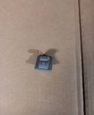 Sun visor clip/hook/bracket