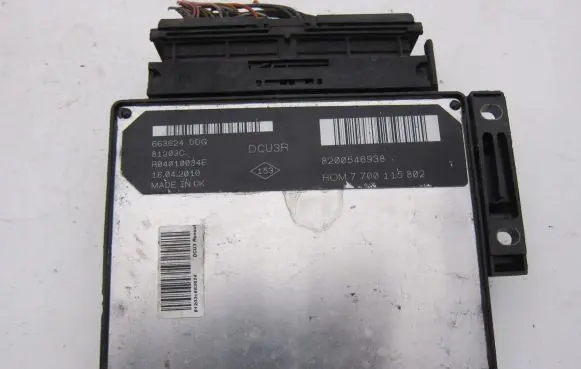 Renault Kangoo I Engine control unit/module 7700115802