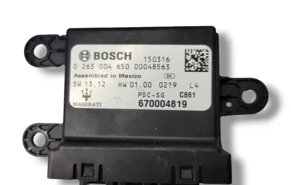 Maserati Ghibli Parking PDC control unit/module 670004819 150316 00048563