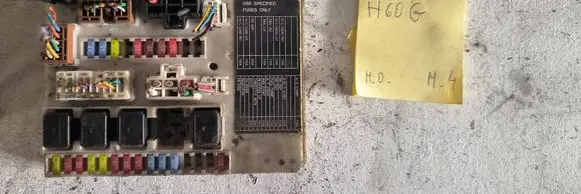 Nissan Micra Fuse box set 284B7AX61A