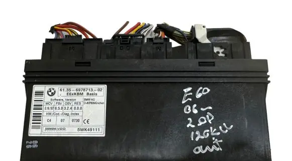 BMW 5 E60 E61 Comfort/convenience module 6135697871302 5WK49111