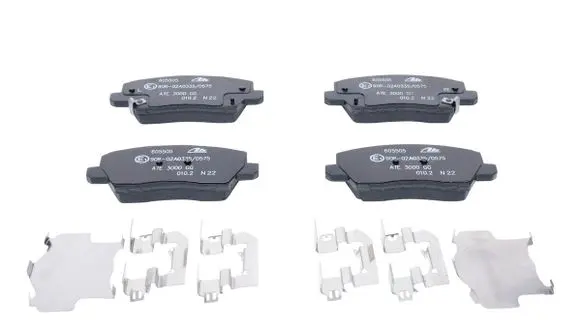 KIA Picanto Brake pads (rear) 4006633474696