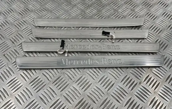 Mercedes-Benz GL X166 sill trim set (inner) A1666809500 A1666809001