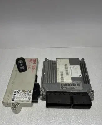BMW 3 E90 E91 Engine ECU kit and lock set 7803373 0281013501
