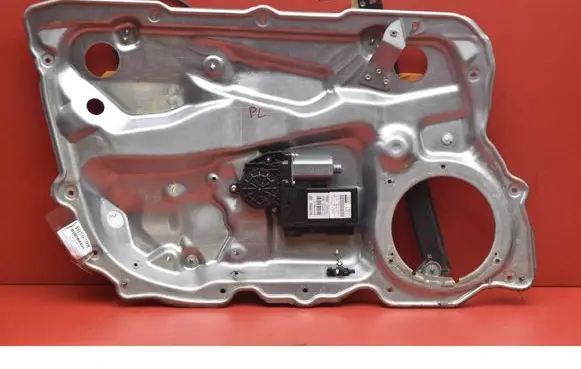 Audi A8 S8 D3 4E Front door window regulator with motor 4E0837849B