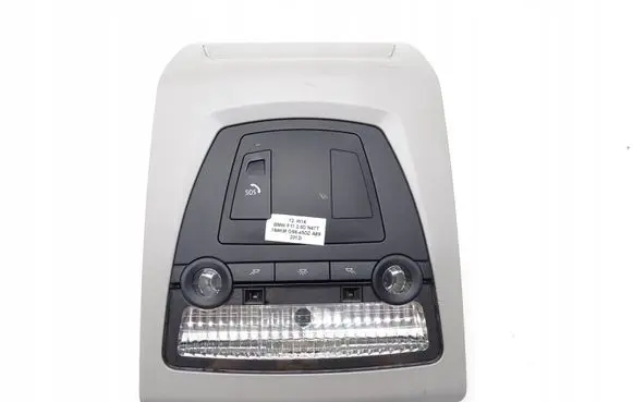 BMW 5 F10 F11 Headlining lighting console trim 28140555
