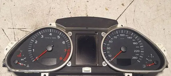 Audi A6 S6 C6 4F Speedometer (instrument cluster) 4F0920900M 4F0910900A 503000730106
