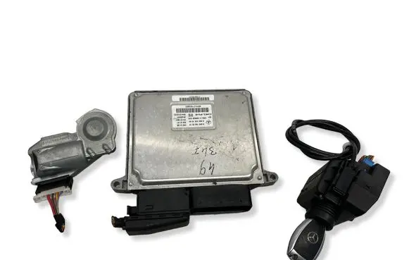 Mercedes-Benz E W211 Engine ECU kit and lock set A6461503272 A0044461540