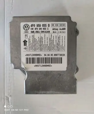 Audi A6 S6 C6 4F Airbag control unit/module 4F0959655B 4F0910655C