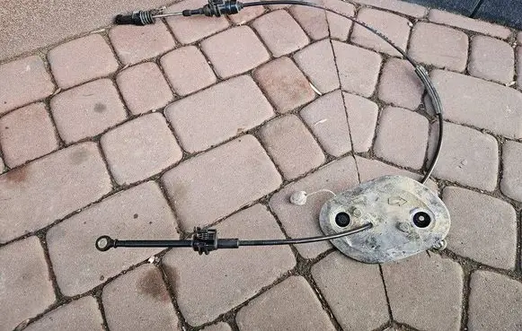 Opel Astra K Gear shift cable linkage 39021791