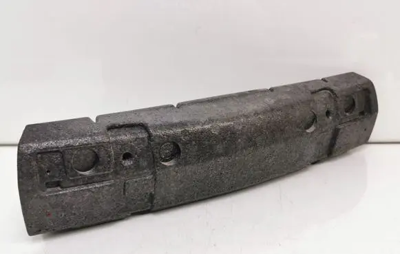 Front bumper foam support bar
