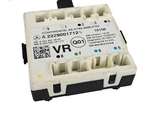 Mercedes-Benz S W222 Door control unit/module A2229001712
