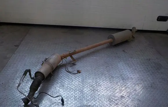 Volkswagen Crafter Rear muffler/silencer tail pipe 2E0253053N CKU