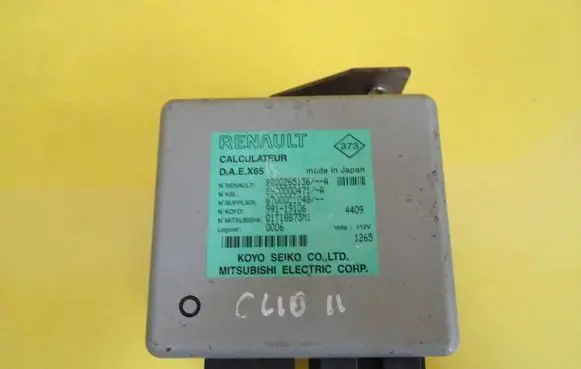 Renault Clio II Power steering control unit/module 8200265136A 8200265136 6900000471A