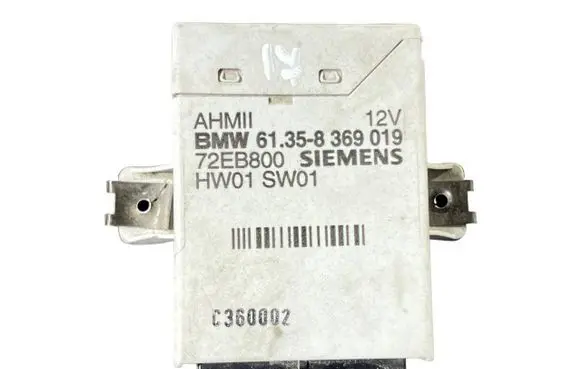 BMW 3 E46 Tow bar trailer control unit/module 8369019 72EB800 W01SW0