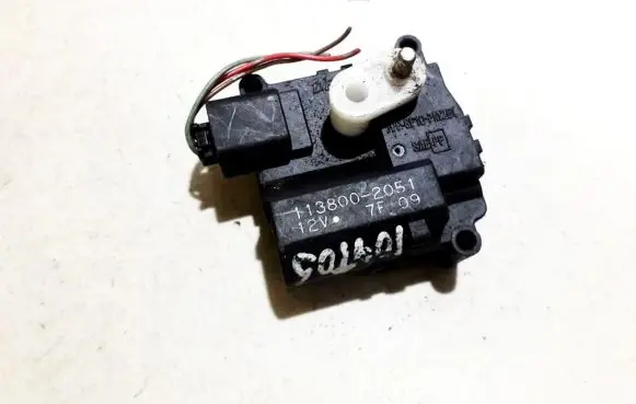 Toyota Corolla Verso AR10 Air flap motor/actuator 1138002051 7f09
