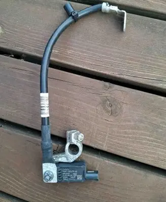 Ford Puma Negative earth cable (battery) H1BT10C679AD