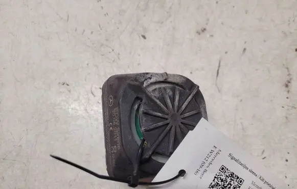 Mercedes-Benz E W212 Alarm system siren A0038207726