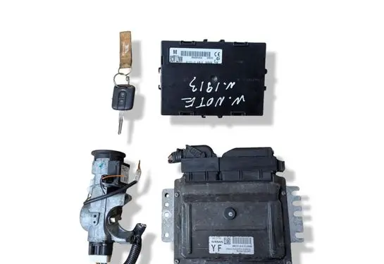 Nissan Note (E11) Engine ECU kit and lock set MEC37510