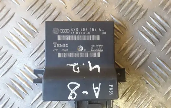Audi A8 S8 D3 4E Other control units/modules 4E0907468A 4E0910468 4715TF74035