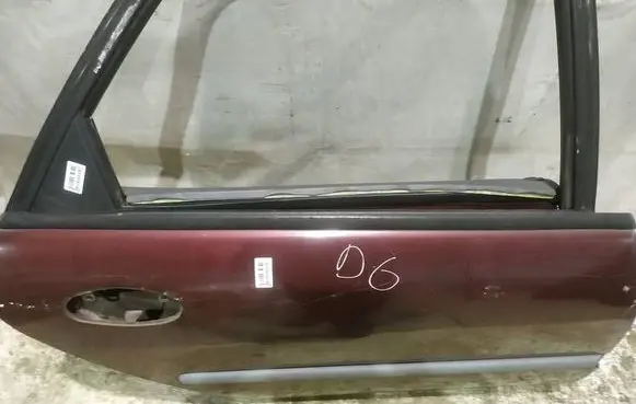 Renault Laguna I Rear door glass trim molding 