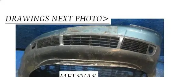 Audi A6 S6 C5 4B Front bumper 4B0807103