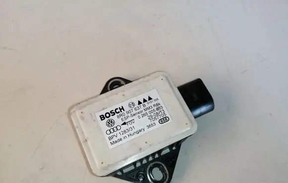 Audi A4 S4 B8 8K ESP acceleration yaw rate sensor 8R0907637B 0265005853
