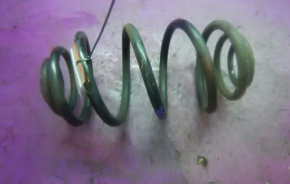 Opel Zafira B Rear coil spring