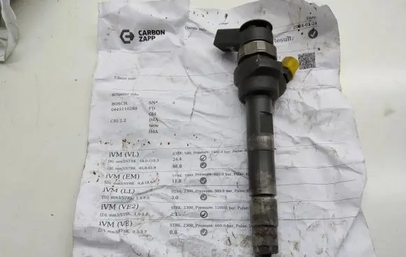 BMW 3 F30 F35 F31 Fuel injector 0445110289