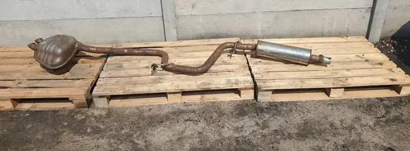 Volkswagen Jetta VI Muffler/silencer 1K0120L