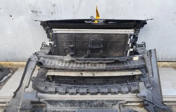 Nissan Qashqai J12 Radiator support slam panel QASHQAIJ12PASPRZED