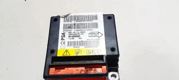 Citroen C5 Airbag control unit/module 9648665580 L6V3E29A1E9