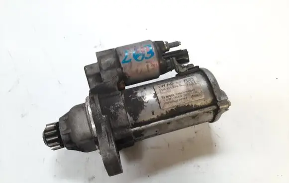 Volkswagen Polo V 6R Starter motor 02M911024Q