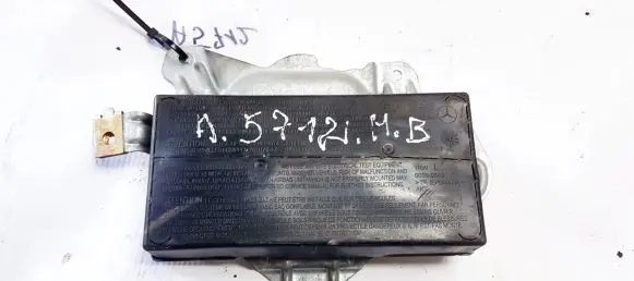 Front door airbag