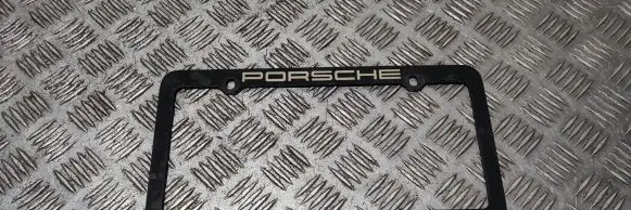 Porsche Macan (95B) Number Plate Surrounds Holder Frame 5272
